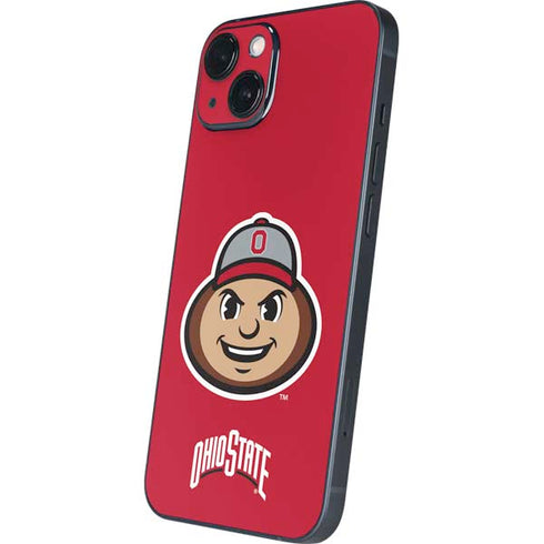 Ohio State University OSUBuckeyes Light Grey iPhone 14 Plus Skin